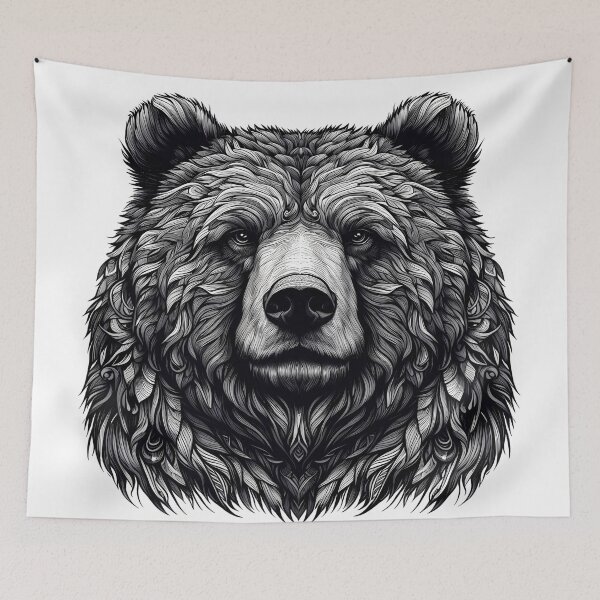 Artikelvorschau, Grizzly-Kunst Nr. 14 | Grizzly-Liebhaber entworfen und verkauft von ksgraphics222.