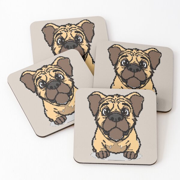Artikelvorschau, Pixel Might und Mastiff Majesty entworfen und verkauft von NaturePixel.