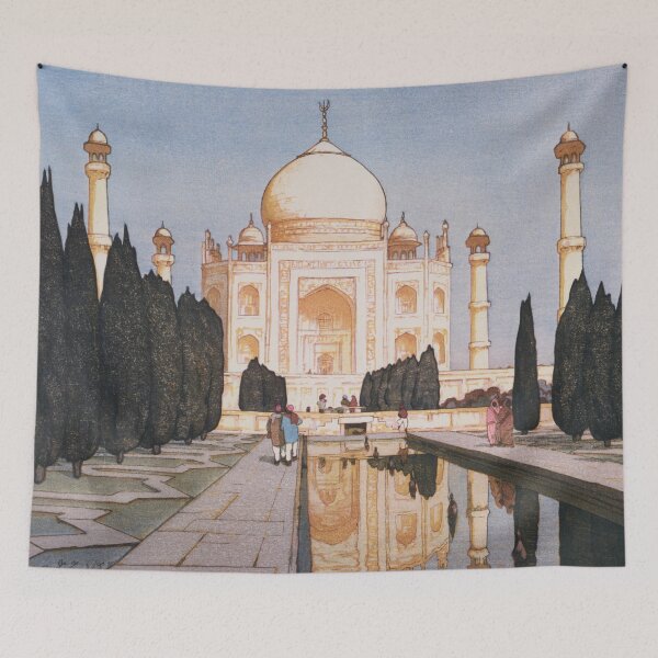 Item preview, The Taj Mahal Gardens by Yoshida Hiroshi designed and sold by Takeda-art.