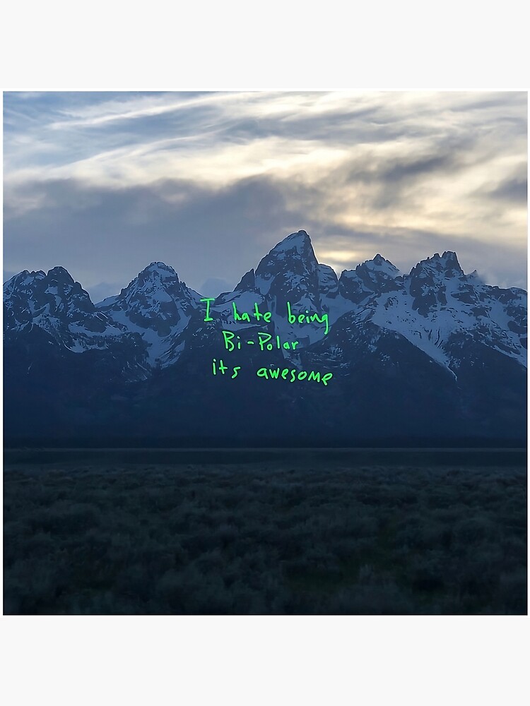 ye - Kanye West Album Cover - Extreme 4K High Resolution and