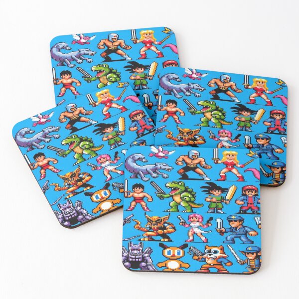 Item preview, falcon88 Retro Video Game Characters designed and sold by Imaginarium of Chaos falcon88 .
