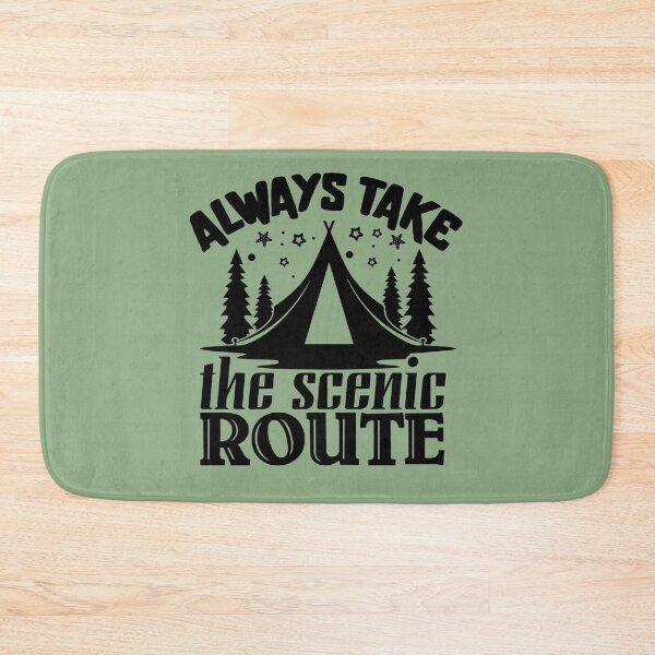 Item preview, Always take the scenic route designed and sold by Wit & Wear Company.