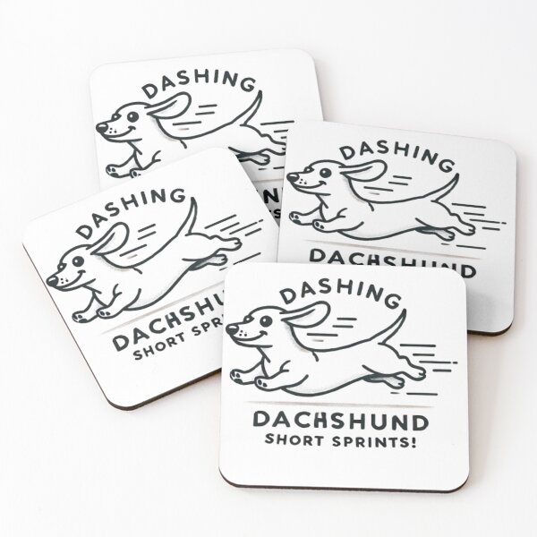 Item preview, Dashing Dachshund: Short Sprints, Big Speed! designed and sold by yuxin2009.