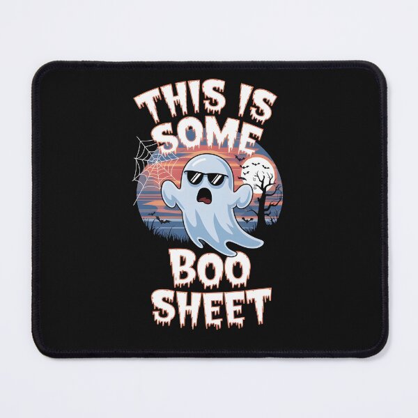 Item preview, An imaginative and spooky graphic design of a white angry ghost wearing sunglasses designed and sold by MRFEZOO2030.