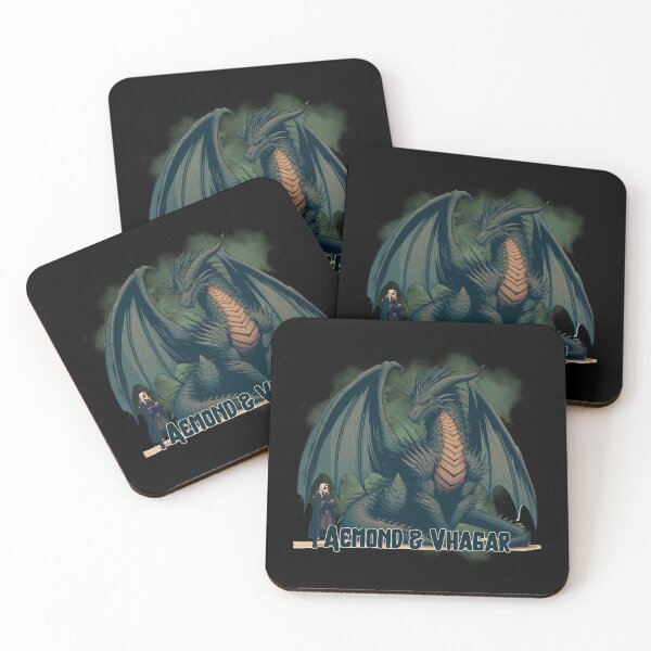 Item preview, Aemond Targaryen & Vhagar designed and sold by Kormix.