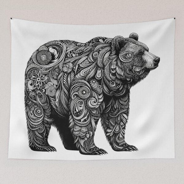 Artikelvorschau, Grizzly-Kunst Nr. 15 | Grizzly-Liebhaber entworfen und verkauft von ksgraphics222.