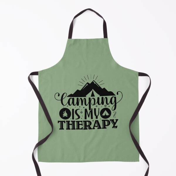 Item preview, Camping is my therapy designed and sold by Wit & Wear Company.