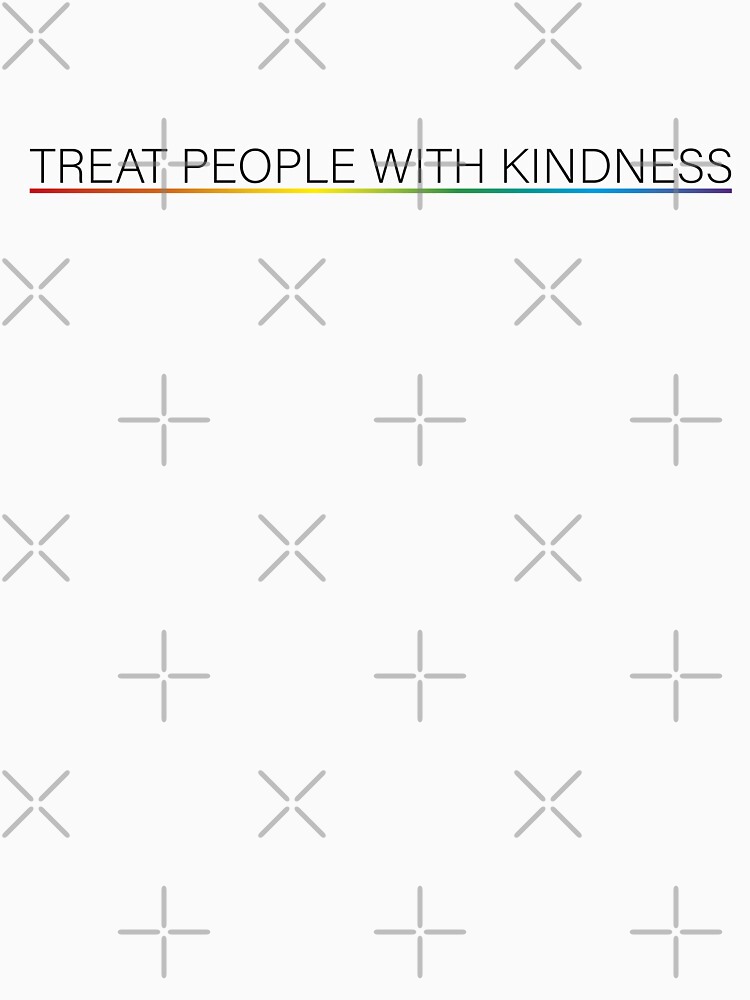 Thumbnail 7 of 7, Classic T-Shirt, Treat People With Kindness designed and sold by TrueNovaDesigns.