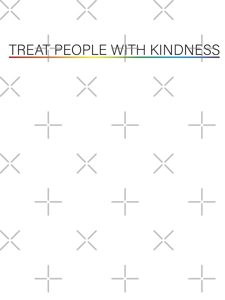 Thumbnail 7 of 7, Oversized T-Shirt, Treat People With Kindness designed and sold by TrueNovaDesigns.