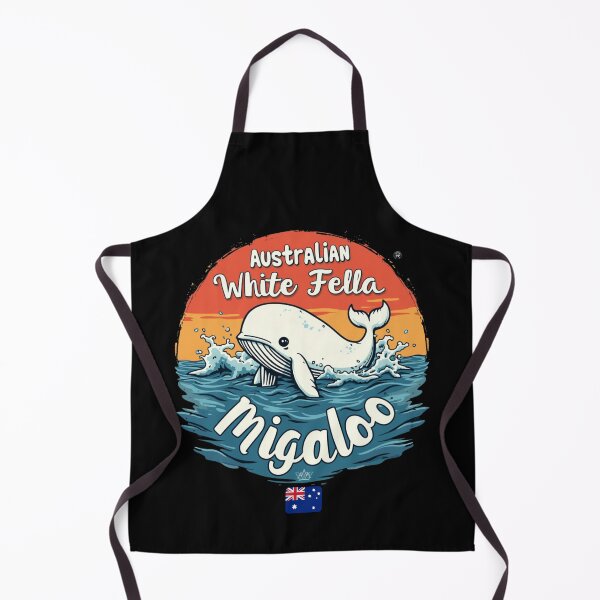 Item preview, Australian White Fella Migaloo designed and sold by GoPublicTeam.