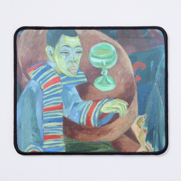 Item preview, ernst ludwig kirchner paintings, ernst ludwig kirchner self portrait, ernst ludwig kirchner prints, ernst ludwig kirchner artwork, ernst ludwig kirchner art designed and sold by diana-shaw.