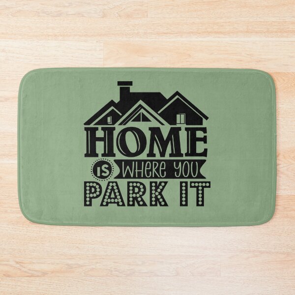 Item preview, Home is where you park it designed and sold by Wit & Wear Company.