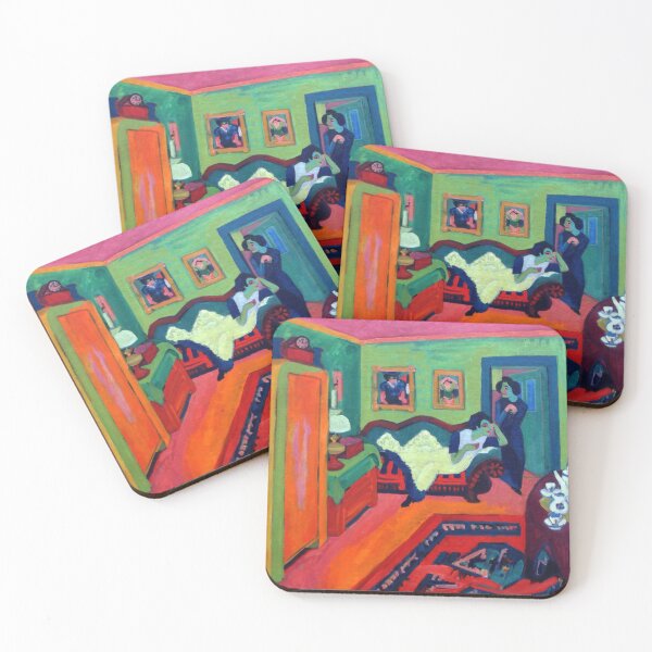 Item preview, ernst ludwig kirchner paintings, ernst ludwig kirchner self portrait, ernst ludwig kirchner prints, ernst ludwig kirchner artwork, ernst ludwig kirchner art designed and sold by diana-shaw.