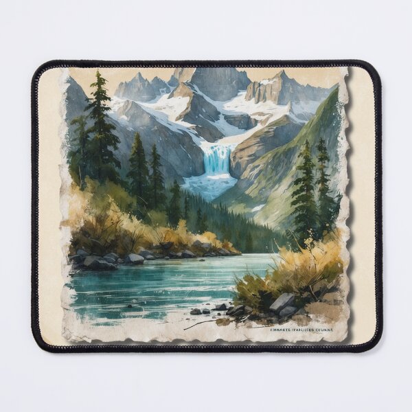 Item preview, North Cascades National Park Postcard Vintage Retro Travel designed and sold by TravelPostcardGems.