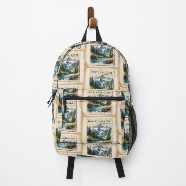 Item preview, North Cascades National Park Postcard Vintage Retro Travel designed and sold by TravelPostcardGems.