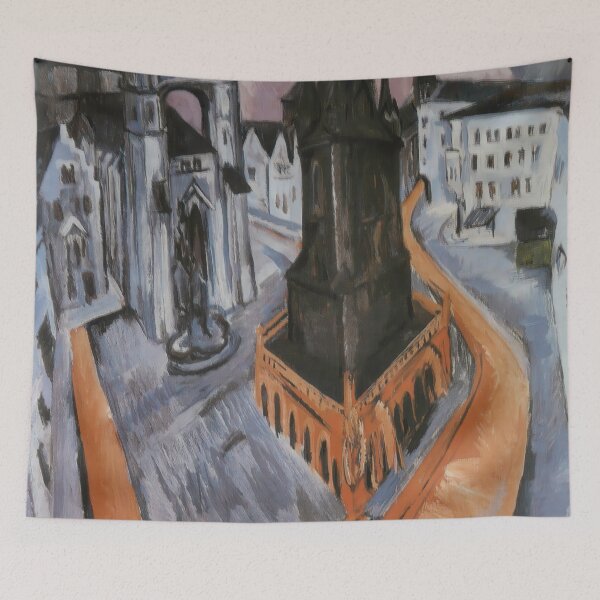 Item preview, ernst ludwig kirchner paintings, ernst ludwig kirchner self portrait, ernst ludwig kirchner prints, ernst ludwig kirchner artwork, ernst ludwig kirchner art designed and sold by diana-shaw.
