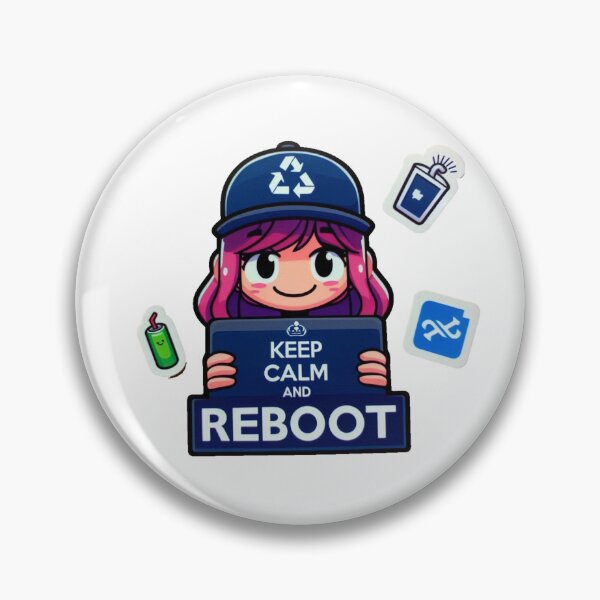 Item preview, Keep Calm and Reboot designed and sold by hit-gal.