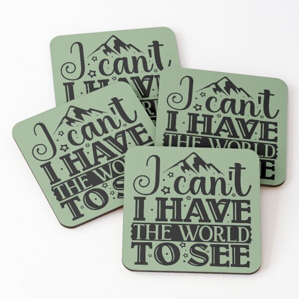Item preview, I can't I have the world to see designed and sold by Wit & Wear Company.
