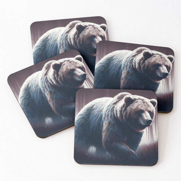 Artikelvorschau, Grizzly-Kunst Nr. 17 | Grizzly-Liebhaber entworfen und verkauft von ksgraphics222.