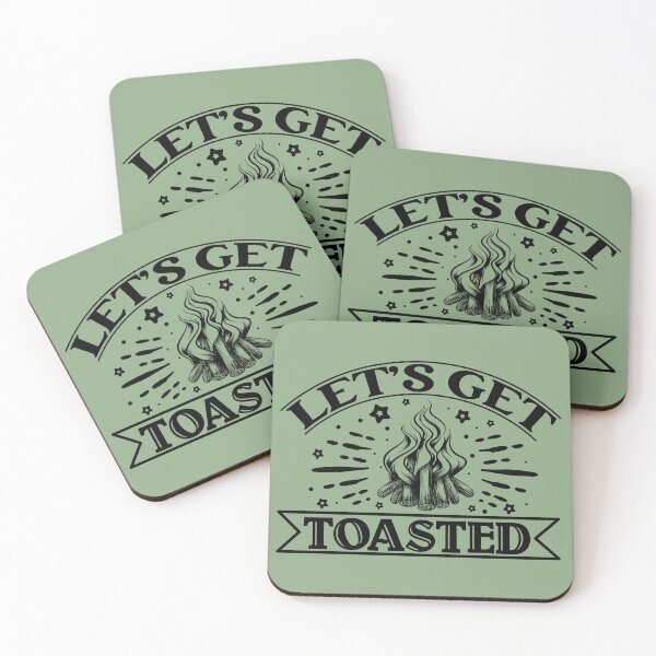 Item preview, Let's get toasted designed and sold by Wit & Wear Company.