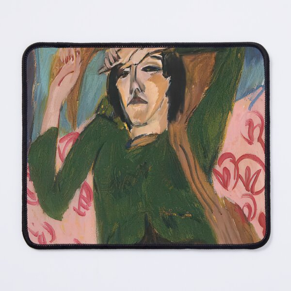 Item preview, ernst ludwig kirchner paintings, ernst ludwig kirchner self portrait, ernst ludwig kirchner prints, ernst ludwig kirchner artwork, ernst ludwig kirchner art designed and sold by diana-shaw.