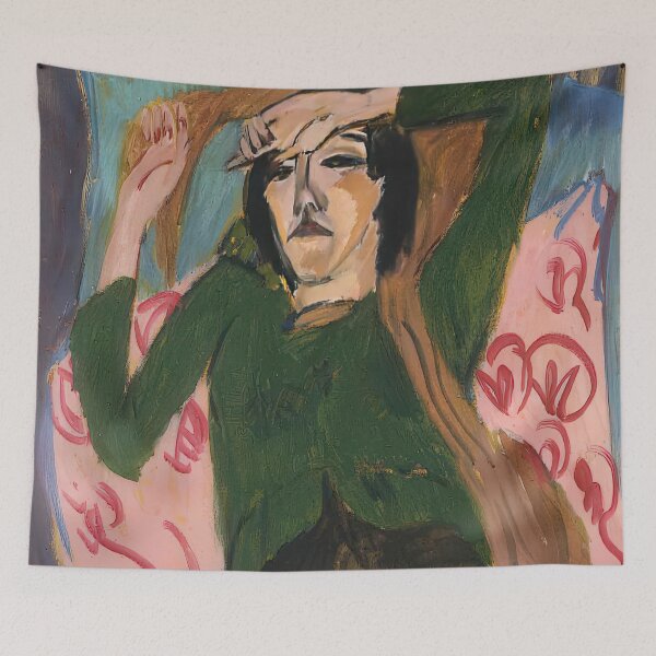 Item preview, ernst ludwig kirchner paintings, ernst ludwig kirchner self portrait, ernst ludwig kirchner prints, ernst ludwig kirchner artwork, ernst ludwig kirchner art designed and sold by diana-shaw.