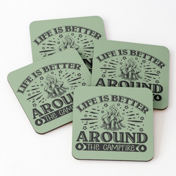 Item preview, Life is better around the campfire designed and sold by Wit & Wear Company.
