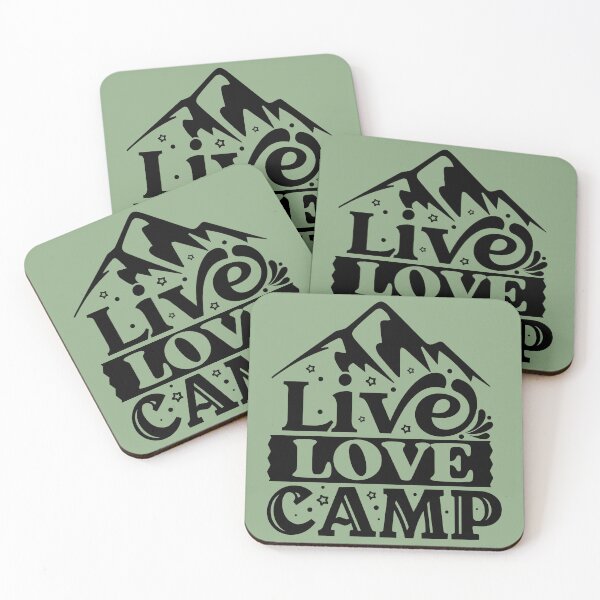 Item preview, Live love camp designed and sold by Wit & Wear Company.