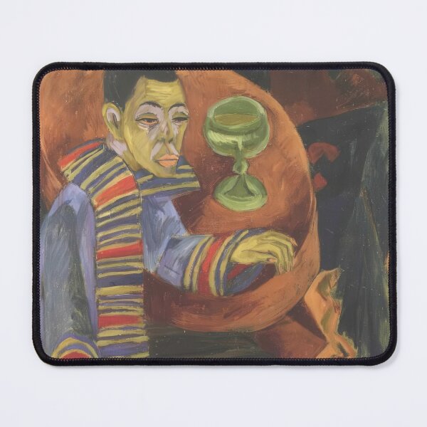 Item preview, ernst ludwig kirchner paintings, ernst ludwig kirchner self portrait, ernst ludwig kirchner prints, ernst ludwig kirchner artwork, ernst ludwig kirchner art designed and sold by diana-shaw.