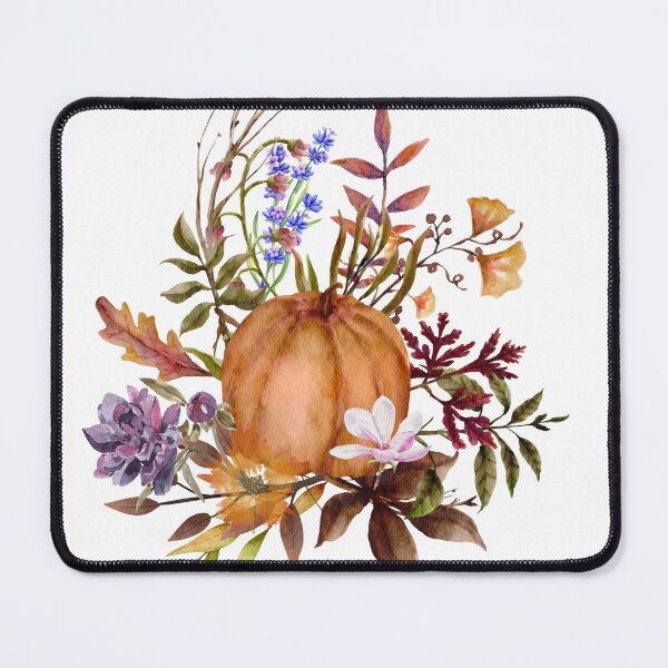 Item preview, Pumpkin with Florals designed and sold by tomorrowsart.