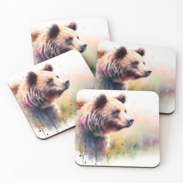 Artikelvorschau, Grizzly-Kunst Nr. 19 | Grizzly-Liebhaber entworfen und verkauft von ksgraphics222.