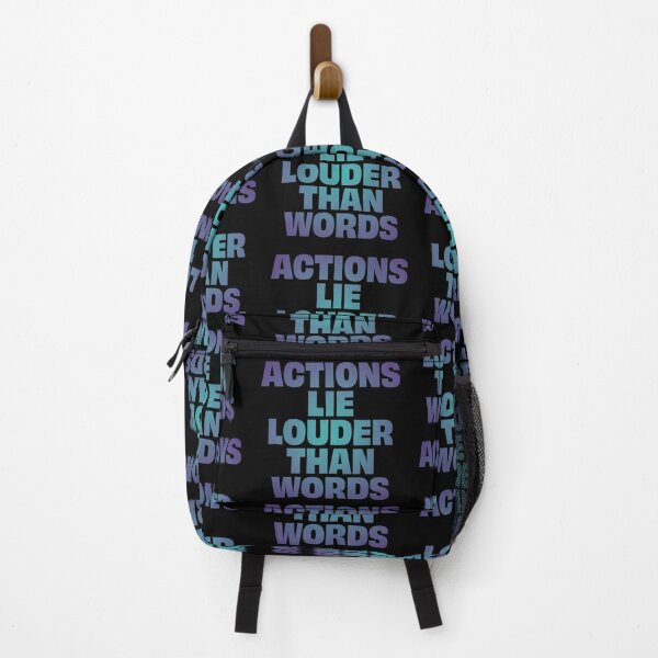 Item preview, Actions lie louder than words. v.1 designed and sold by x1brett.