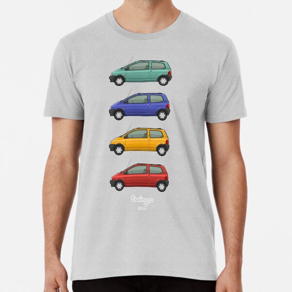 Item preview, mk1 Twingo classic car collection designed and sold by RJWautographics.