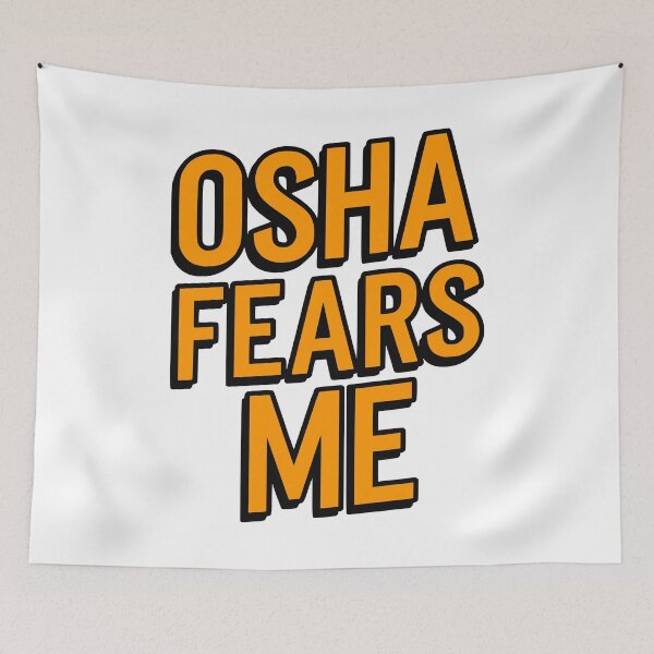 Item preview, Osha Fears Me! Funny Orange Osha Joke designed and sold by PMCreative.