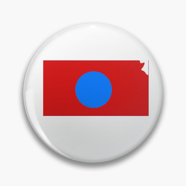 Item preview, Blue Dot Red State KANSAS designed and sold by kanzz.