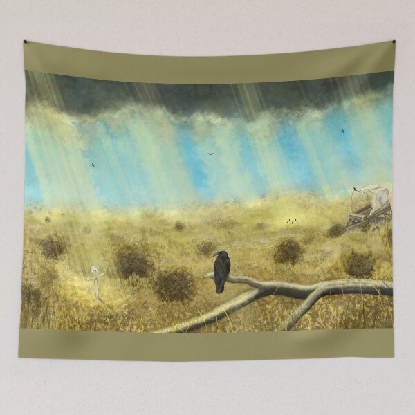 Item preview, Way Out West Where the Tumbleweeds Roam designed and sold by PhilipHarvey.