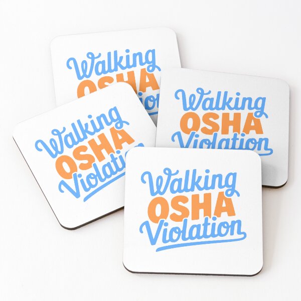 Item preview, Walking Osha Violation! Funny Blue And Orange Osha designed and sold by PMCreative.