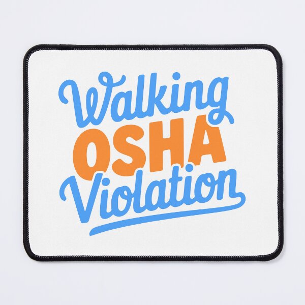 Item preview, Walking Osha Violation! Funny Blue And Orange Osha designed and sold by PMCreative.