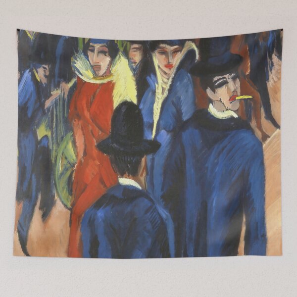 Item preview, ernst ludwig kirchner paintings, ernst ludwig kirchner self portrait, ernst ludwig kirchner prints, ernst ludwig kirchner artwork, ernst ludwig kirchner art designed and sold by diana-shaw.