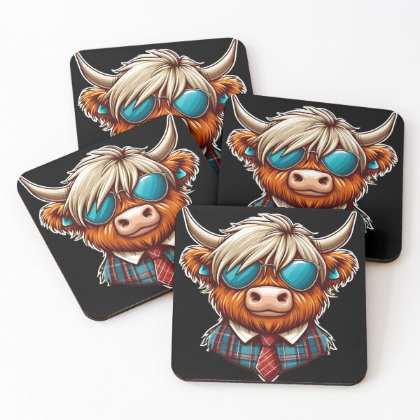 Item preview, Scottish Hairy Highland Cow designed and sold by Azrora.