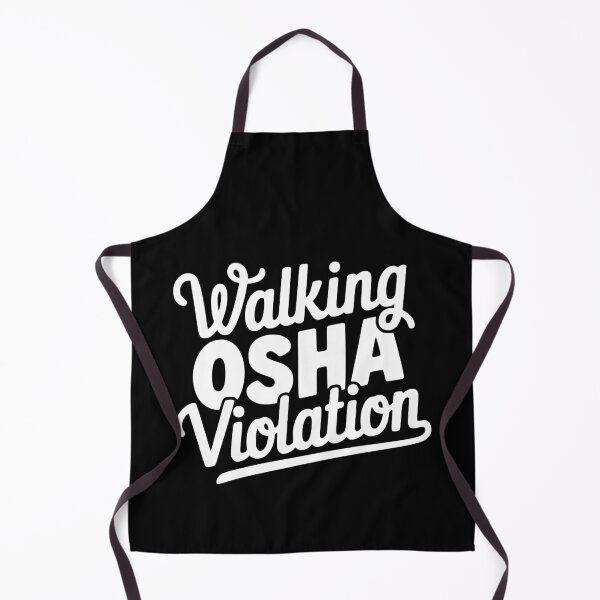 Item preview, Walking Osha Violation! Funny Black And White Osha designed and sold by PMCreative.