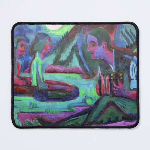 Artikelvorschau, Ernst Ludwig Kirchner Gemälde, Ernst Ludwig Kirchner Selbstporträt, Ernst Ludwig Kirchner Drucke, Ernst Ludwig Kirchner Kunstwerke, Ernst Ludwig Kirchner Kunst entworfen und verkauft von diana-shaw.