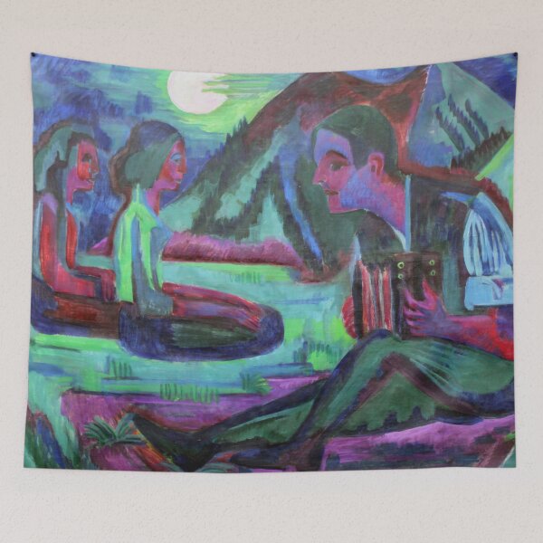 Item preview, ernst ludwig kirchner paintings, ernst ludwig kirchner self portrait, ernst ludwig kirchner prints, ernst ludwig kirchner artwork, ernst ludwig kirchner art designed and sold by diana-shaw.