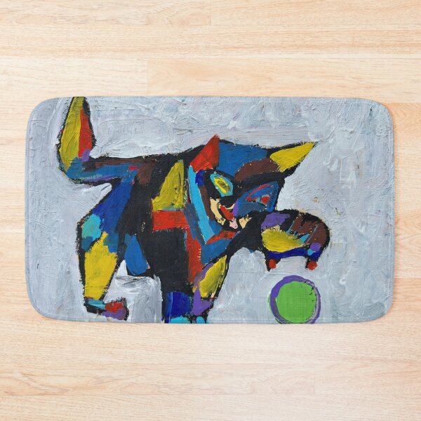 Item preview, ABSTRACT CAT PLAYING WITH A BALL designed and sold by lautir.