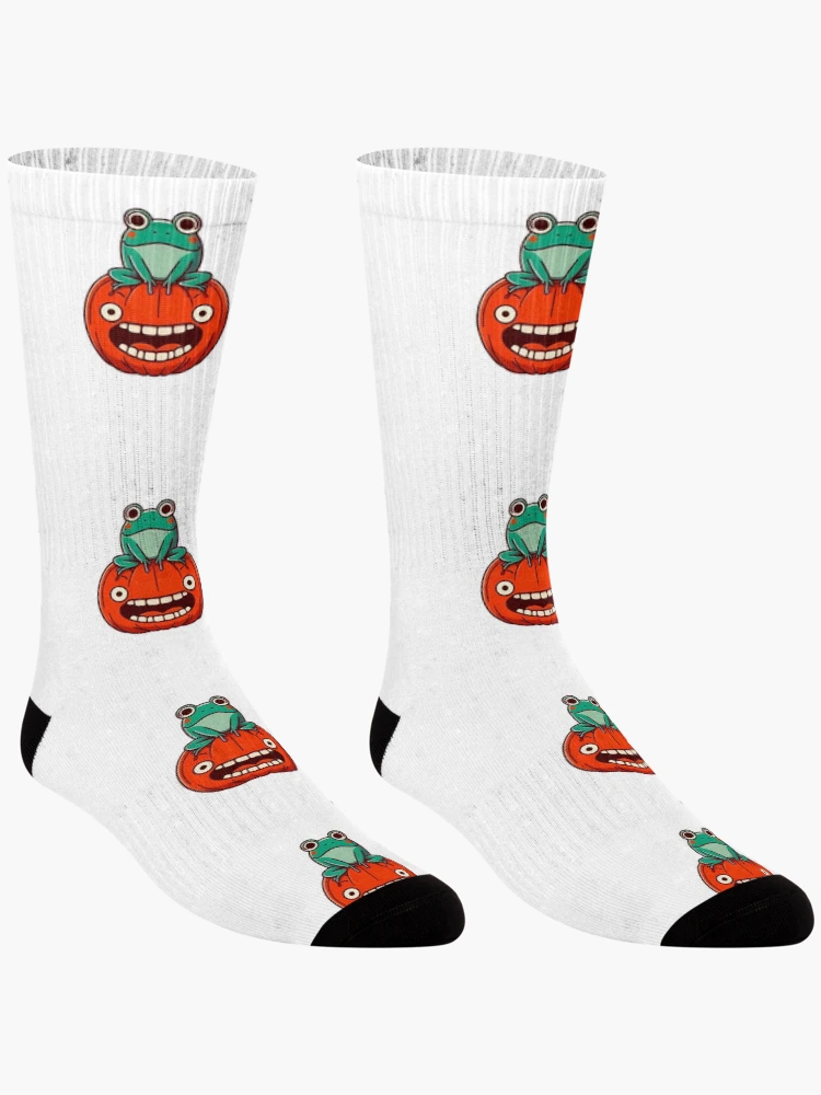 Thumbnail 3 of 5, Socks, Frog designed and sold by Azrora.