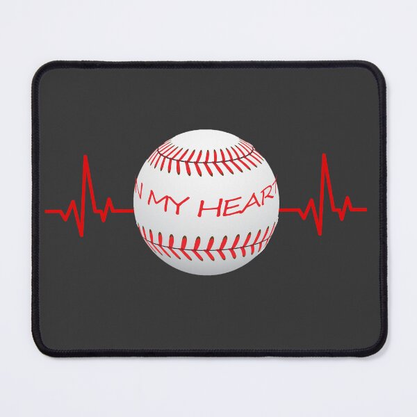 Item preview, Baseball in my heart designed and sold by ICreateYourLook.