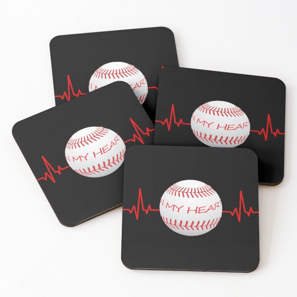 Item preview, Baseball in my heart designed and sold by ICreateYourLook.
