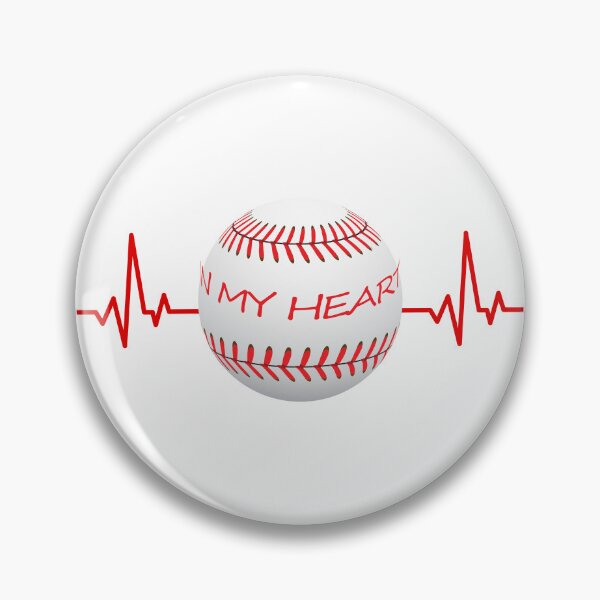 Item preview, Baseball in my heart designed and sold by ICreateYourLook.