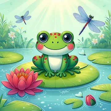 Artwork thumbnail, Frog by Azrora