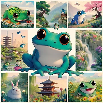 Artwork thumbnail, Frog by Azrora